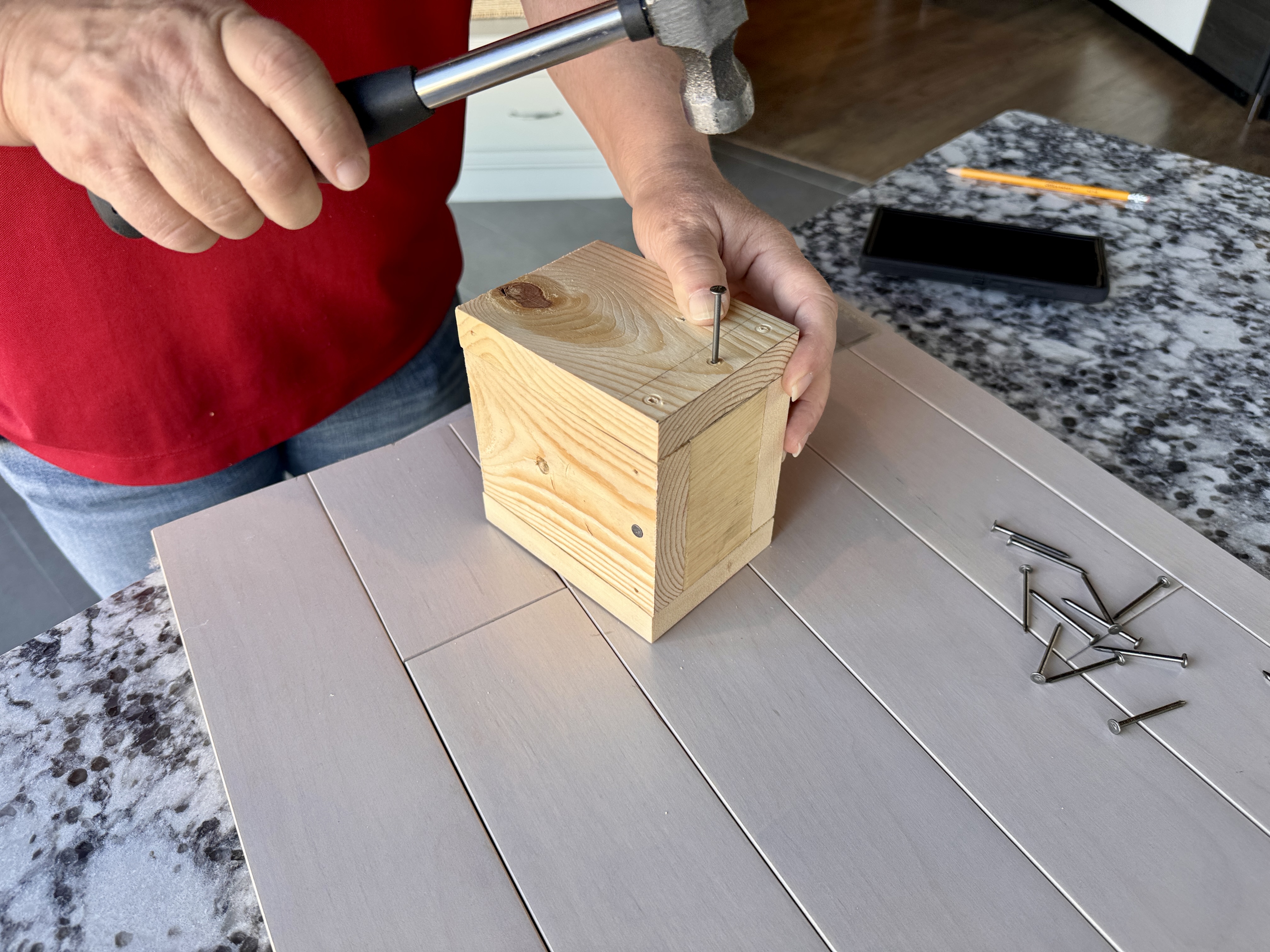 Step 4 how to build your own pencil holder 